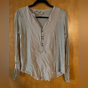 Lucky brand tan blouse